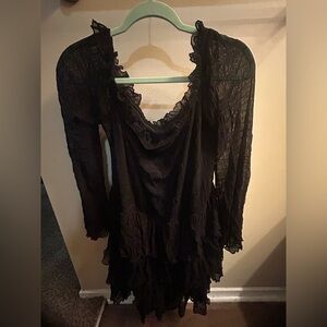 SHEIN Black Curve Dress